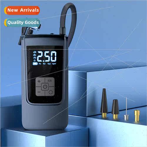 New portable car inflatable pump intelligent digal display i