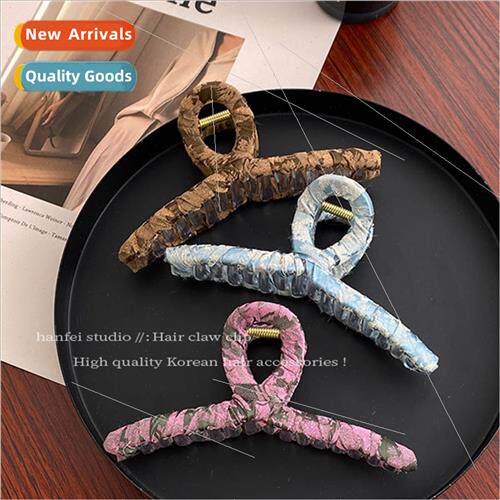 Handmade grab clip Merad retro shark clip temperament female
