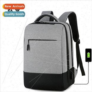 casual shoulders backpack Large women business men capacy