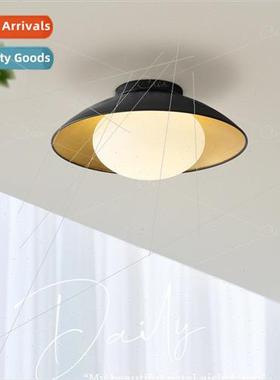 French antique ceiling lamp wabi-sabi gold foil soup dumplin