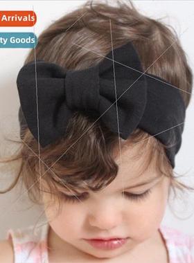 Europe Uned States baby headdress 16 colors children bow cot