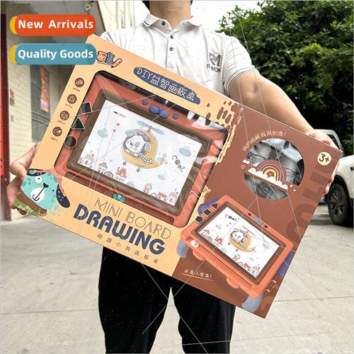 Children play house magnetic drawing board toys home doodle
