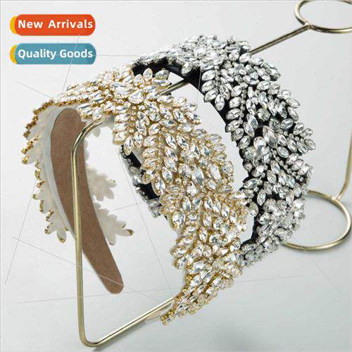 Europe fashion  heavy-duty high-level sense headdress rhines