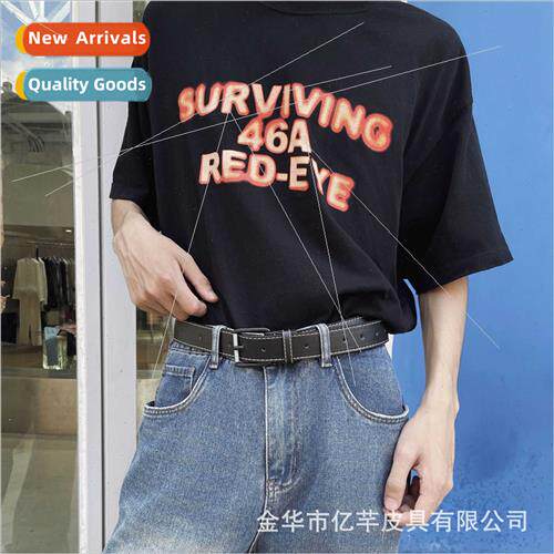 Men Belt Creative Buckle  Jeans Accessories Trouser Belt Cas