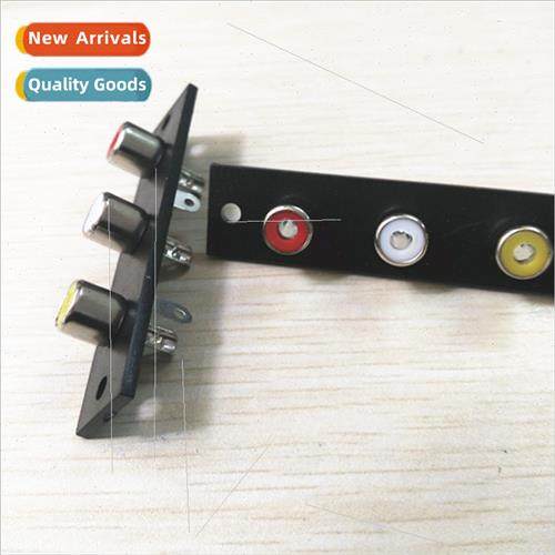 3-hole 3-connection 3-posion RCA socket Lotus socket Audio/V