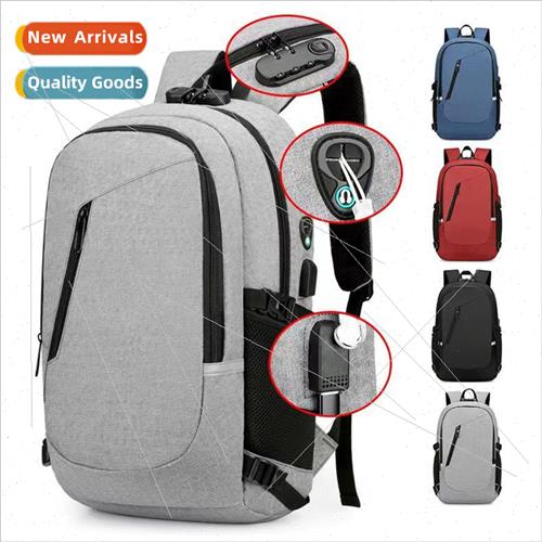 Computer backpack men shoulder bag men business bag anti-the