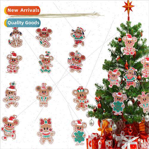 New gingerbread man Christmas e hanging decorations Duffy Be