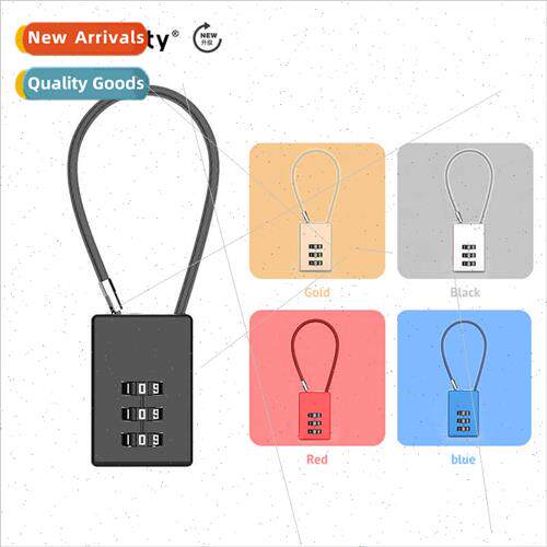 HSS upgraded lock is not easy to break wire rope combination