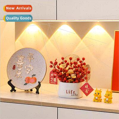 Joyful Fortune Fru Red Fru Arrangement ving Room Table Flowe