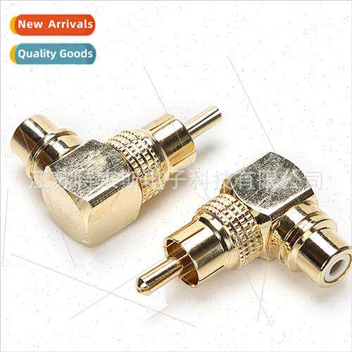 Lotus Male to Right Angle Female Adaptor L Type AV Adaptor L