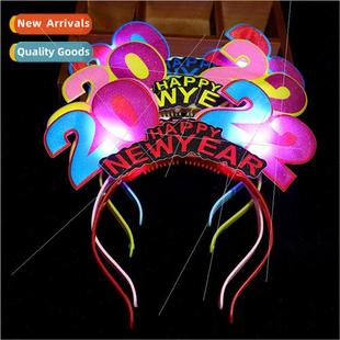 hair bands led luminous headbsca flashing digal 2022 Year