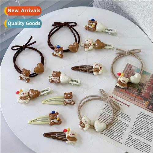 Milk curry children hair clips broken hair side bangs clip g