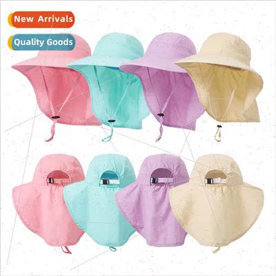 Summer children sun hat beach hat sun hat anti-ultraviolet t