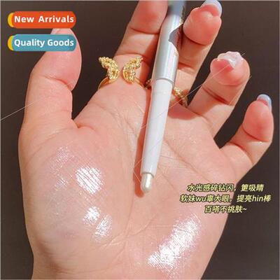 Pencilmaker lkworm Pen pearlescent whe dual-purpose highligh