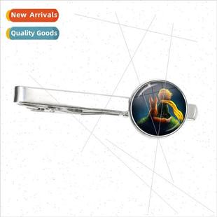 Round Tie Glass Pet Dom Jewellery Prince ttle Clip