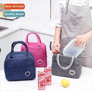 Portable insulated bag Oxd cloth waterproof thickened lunch