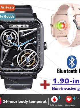 F33 Smartwatch 1.91″ Heart Rate Temperature Monoring Adds R