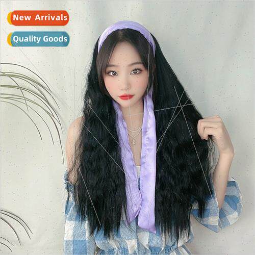Summer whe floating band hair band wig all in one female wat