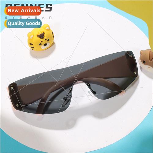 Children fashion one-piece large frame glasses boys handsome