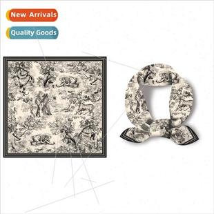 scarf square decorative New bag silk tie Malaysia