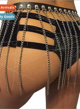 Europunk Gothic Dark Set Dance Binding Chain Belt
