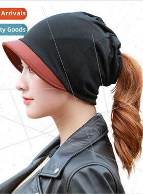 Hat female spring fall thin breathable chemotherapy cap fema