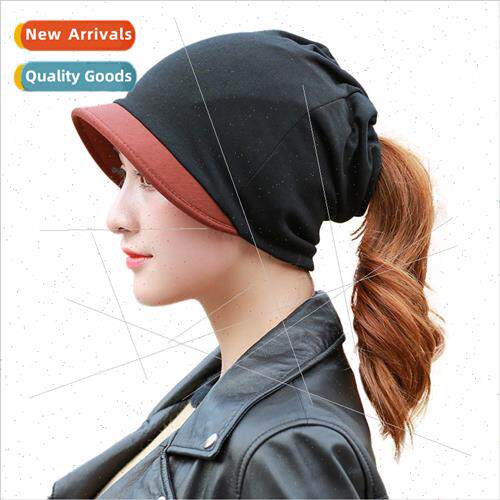 Hat female spring fall thin breathable chemotherapy cap fema