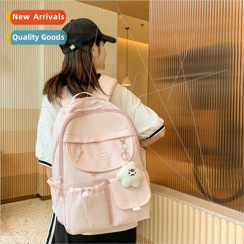 Schoolbag female simple large-capacy computer bag sense nich