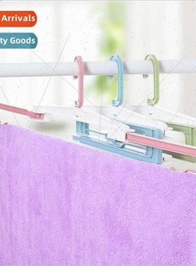 B206 Foldable Multi-Purpose Plastic Drying Rack Towel Hangin