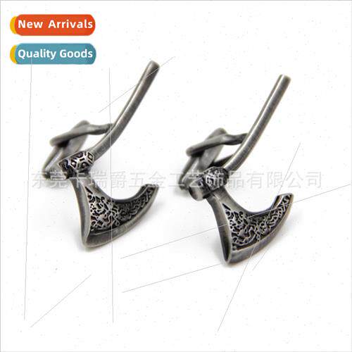 Fun Axe Shape Men French Shirt Cufflinks Cufflinks Tie Clip