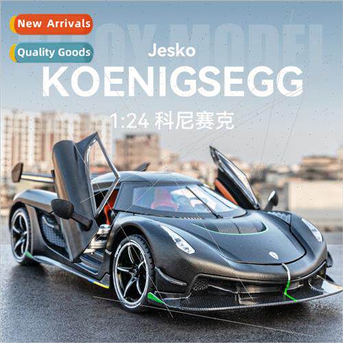 New 1:24 Koenigsegg alloy car model four open doors wh sound