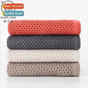72CM80g soft ring towel not free lint Honeycomb comtable