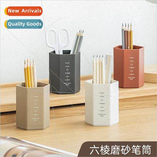 Pen holder office students desktop light luxury pen bucket c