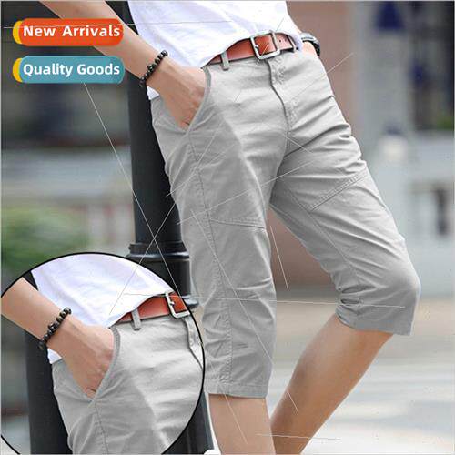 Seven pants men Korean  summer casual Chinese pants Slim bea