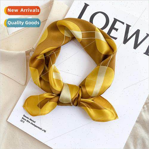 2022 spring fall current  polka dot pattern mulberry silk sm