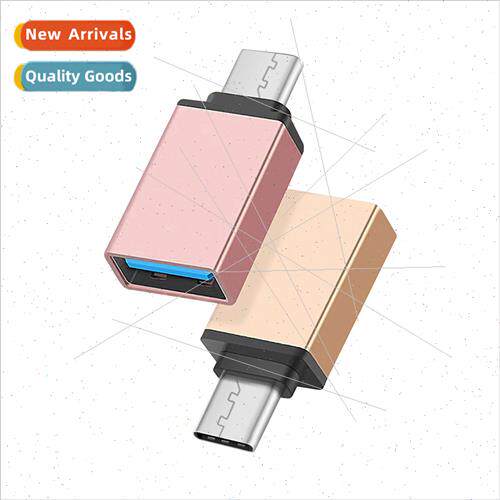 type-c to u-disk aluminum alloy wireless otg otg cable adapt