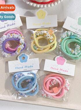 Japan girls small broken flowers telephone wire hair bset se