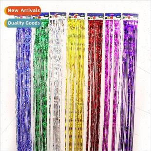 10cm tassel door film curt background photo Aluminum rain