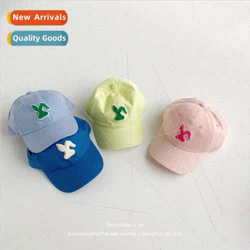 Cartoon cute rabb children baseball cap washed soft top leis