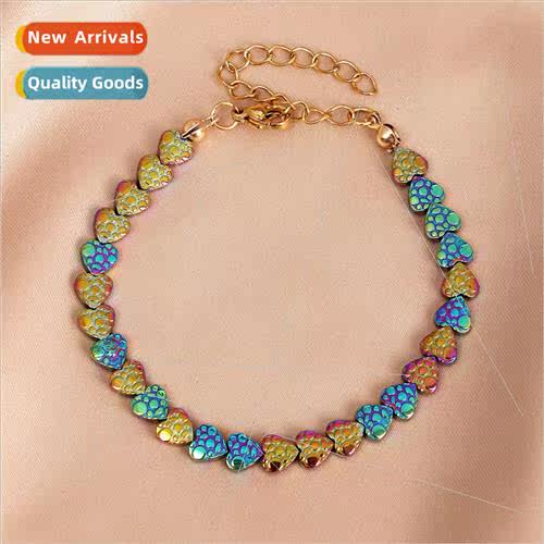 Europe New colorful color-changing heart-shaped black gallst