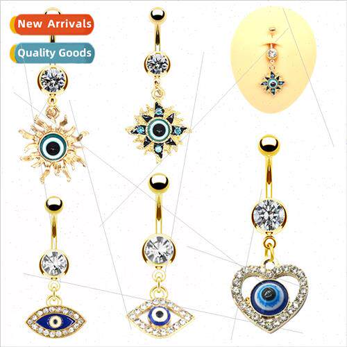 Europe Devil Eye Belly Button Ring Eye Belly Button Ring Pen