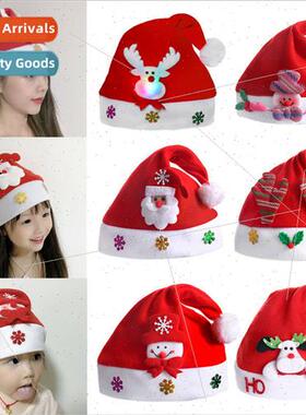 Children wh lights Christmas hat children adult pimped Chris
