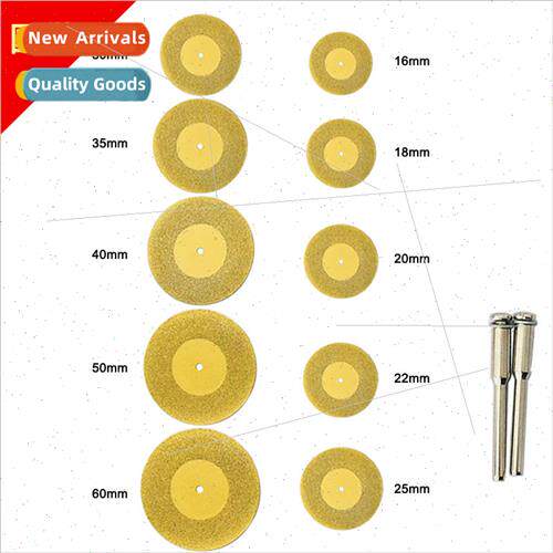 16mm-60mm Golden Diamond Cutting & Grinding Blade Jade Tooth