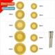 Diamond Cutting Jade 60mm Tooth Blade Golden Grinding 16mm