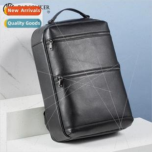 shoulder bag capacy color large men business Solid leather