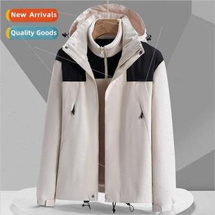 set winter American men twoPCS jacket rushing fall 2023