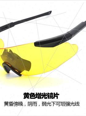 HuoXin Isis ICE2.4 Assault 3 Lens Goggles 适用Snipers Cyclin