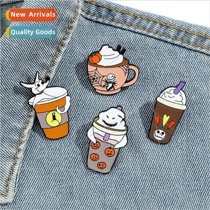 Creative Movie and TV Halloween Theme Brooch Christmas ght F