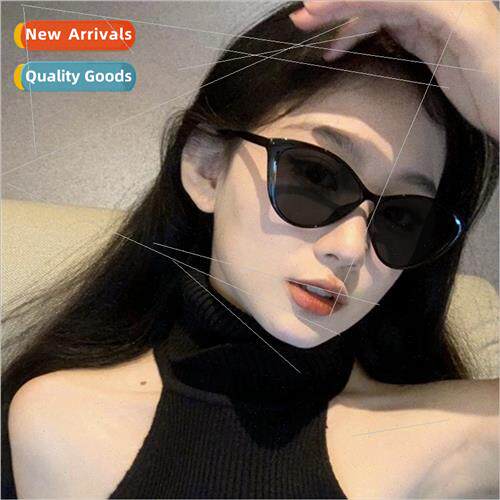 14501 fashion cat eyeglasses frame sunglasses 2023 flat glas