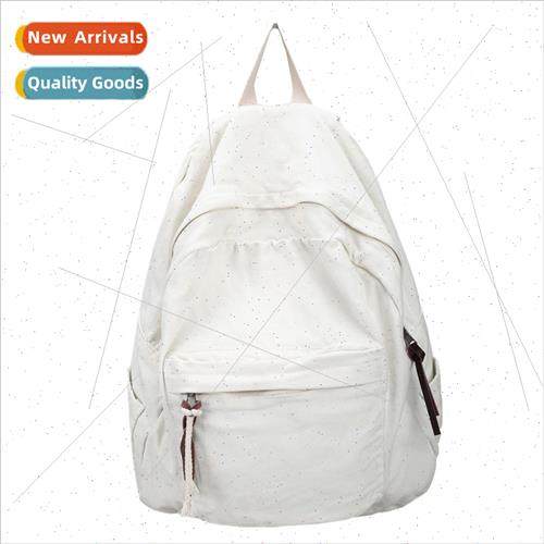 Shoulder bag female students schoolbag new washed canvas ler